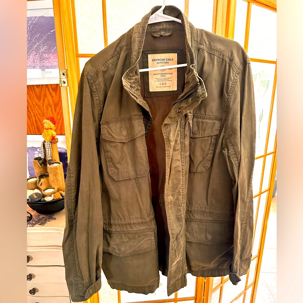Nice jacket in great shape. Been in storage   Worn very few times